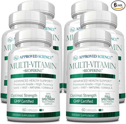 Approved Science Multi-Vitamin 60 Capsules 6 Month