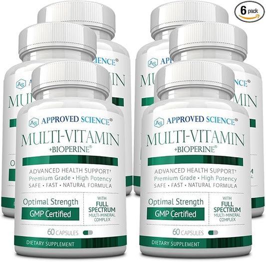 Approved Science Multi-Vitamin 60 Capsules 6 Month