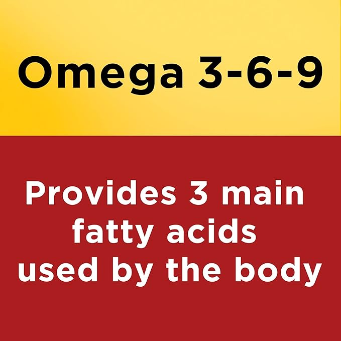 Nature Made Triple Omega 3 6 9, Flaxseed, 3 Supplement, 150 Softgels, 75 Day