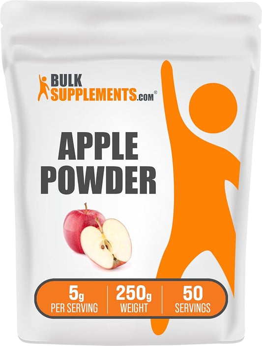 BulkSupplements.com Apple Powder 5g per 250g (8.8 (8.8 oz) 1)