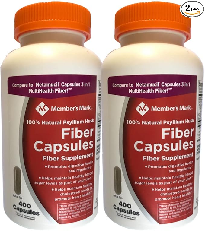 Member's Mark Fiber Capsules 2Pack (400