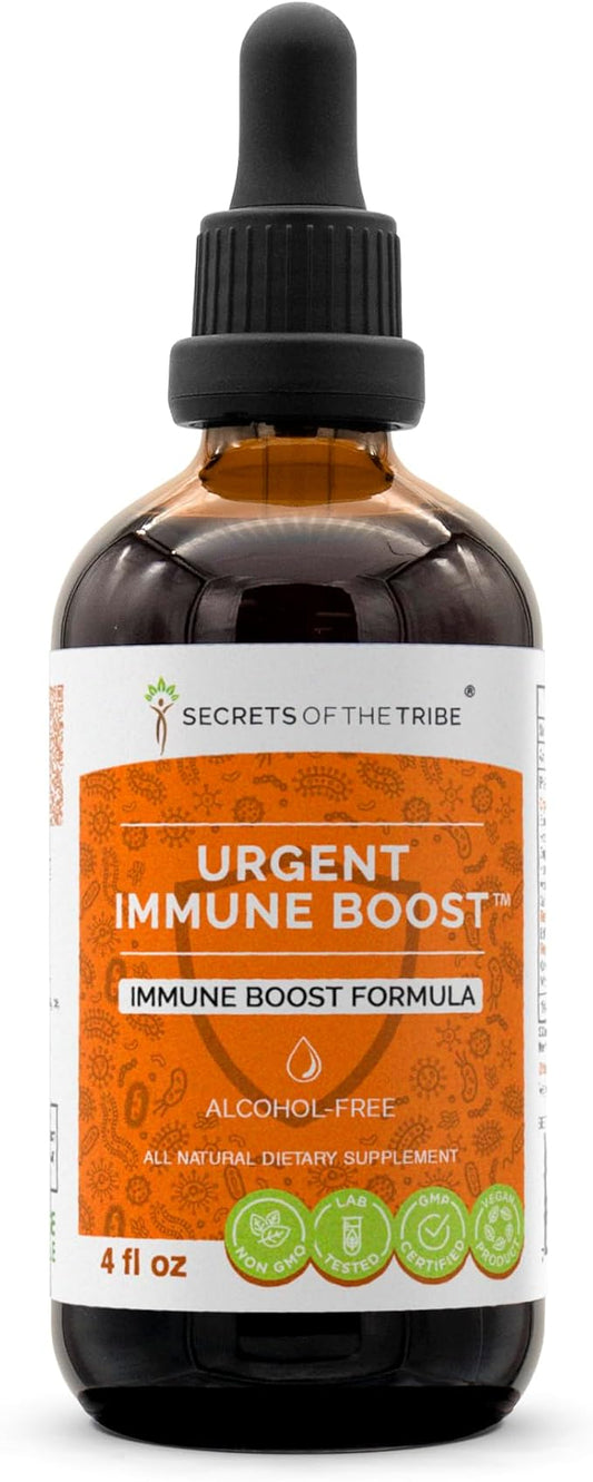 Urgent Immune Boost Alcohol-FREE Extract, High-Potency 4 oz