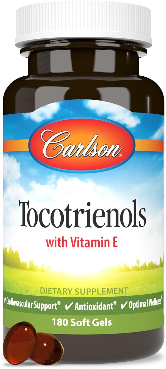 Carlson - Tocotrienols, 40 mg, 180 Softgels
