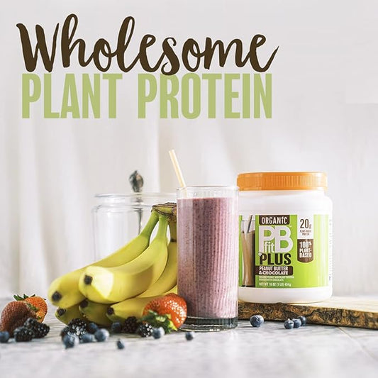 PBfit Vegan Organic Peanut Butter & 1 Pound