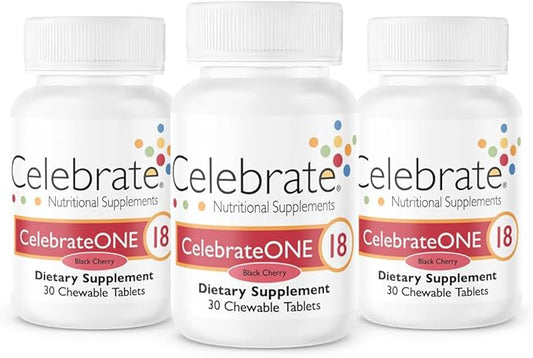 Celebrate Vitamins CelebrateONE 18 Chewables, 18mg Iron (90 Tablets)