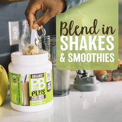 PBfit Vegan Organic Peanut Butter & 1 Pound