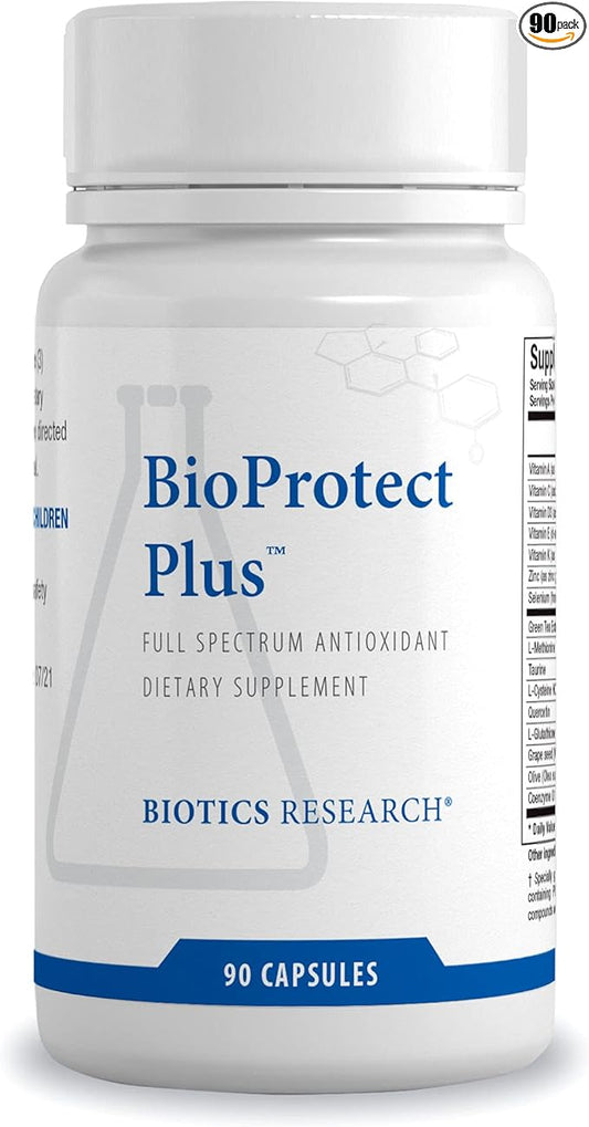 Biotics Research BioProtect Plus Protects Body CoQ10, Taurine, 90 Caps