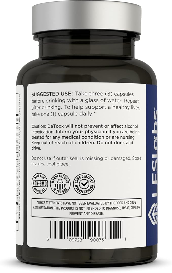 LES Labs DeToxx – Better Mornings 60 Capsules