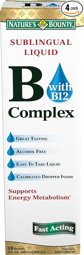 Nature's Bounty Vitamin B Complex Sublingual 2 oz 4)