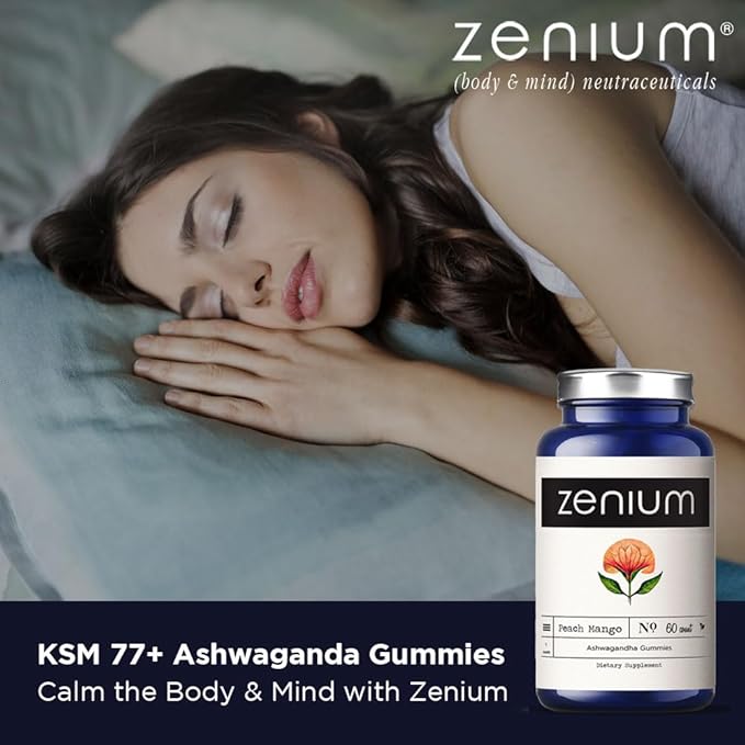 Ashwagandha 3,000mgs Gummy KSM-77+ High 10% Withanolide 60 Count