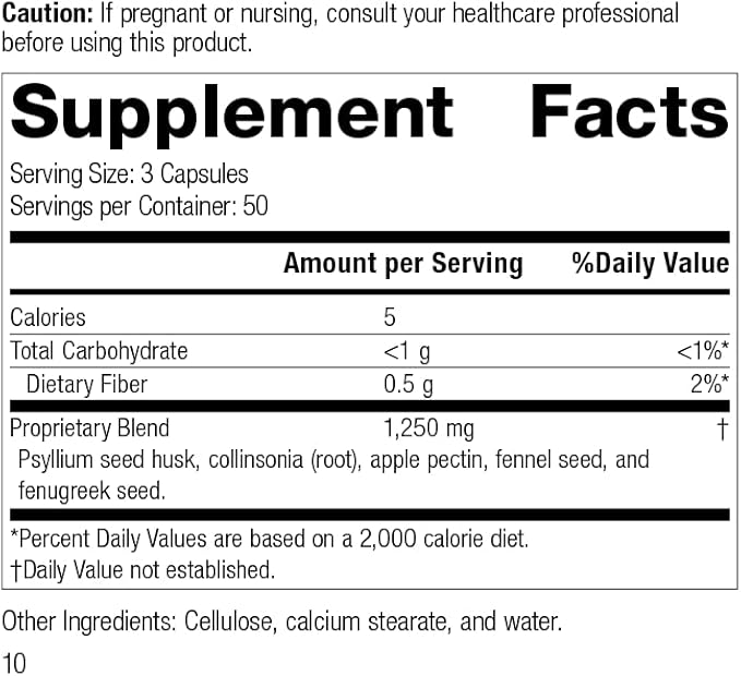Standard Process Gastro-Fiber 150 Capsules