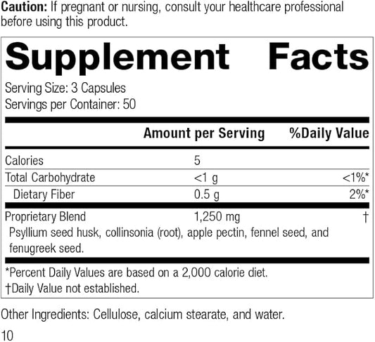 Standard Process Gastro-Fiber 150 Capsules
