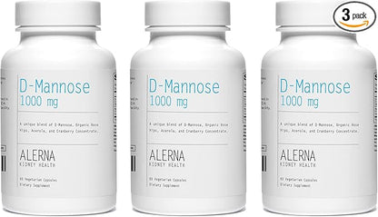 D-Mannose 1000 mg 60 Vegetarian 3)