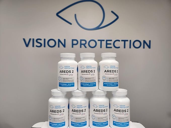 AREDS 2 Eye Vitamin & Mineral 2020 with 2 Study 120 Mini