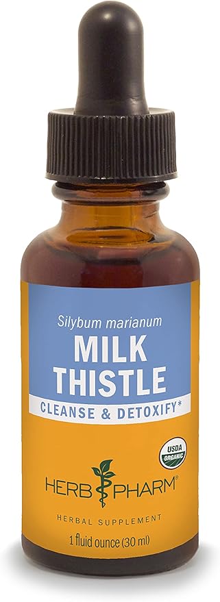 Herb Pharm Milk Thistle Seed Liquid 1 Ounce