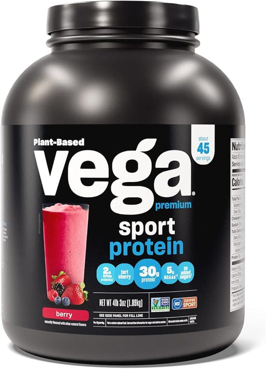 Vega Premium Sport Protein Berry Protein 4lb 3 3 oz