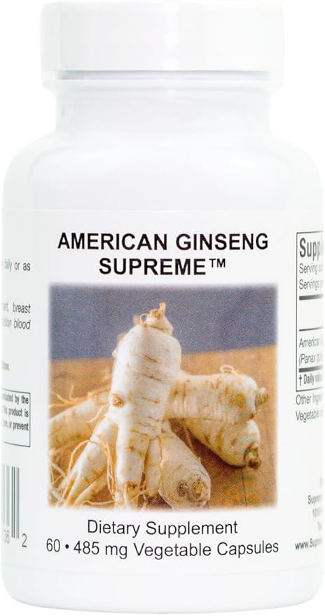 Supreme Nutrition American Ginseng, 60 Pure