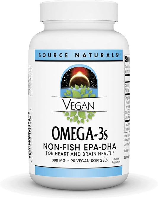 Source Naturals Vegan Omega 3s Epa-Dha* 300mg 90 Softfgels