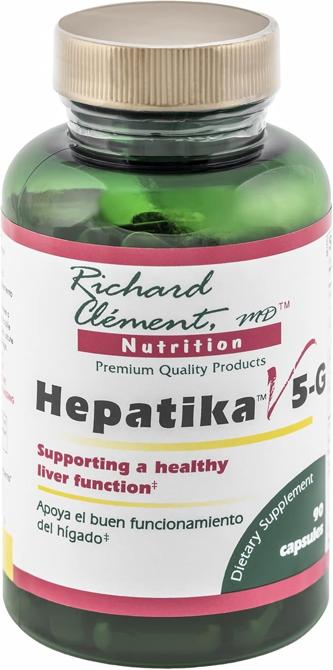 Hepatika V5-G with L-Glutathione Dietary Supplement 90 Capsule