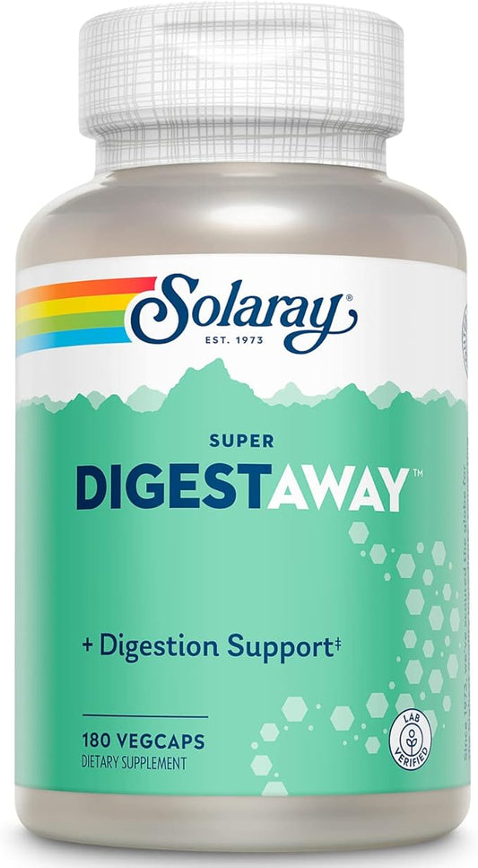 SOLARAY Super Digestaway Digestive Enzymes 180 VegCaps