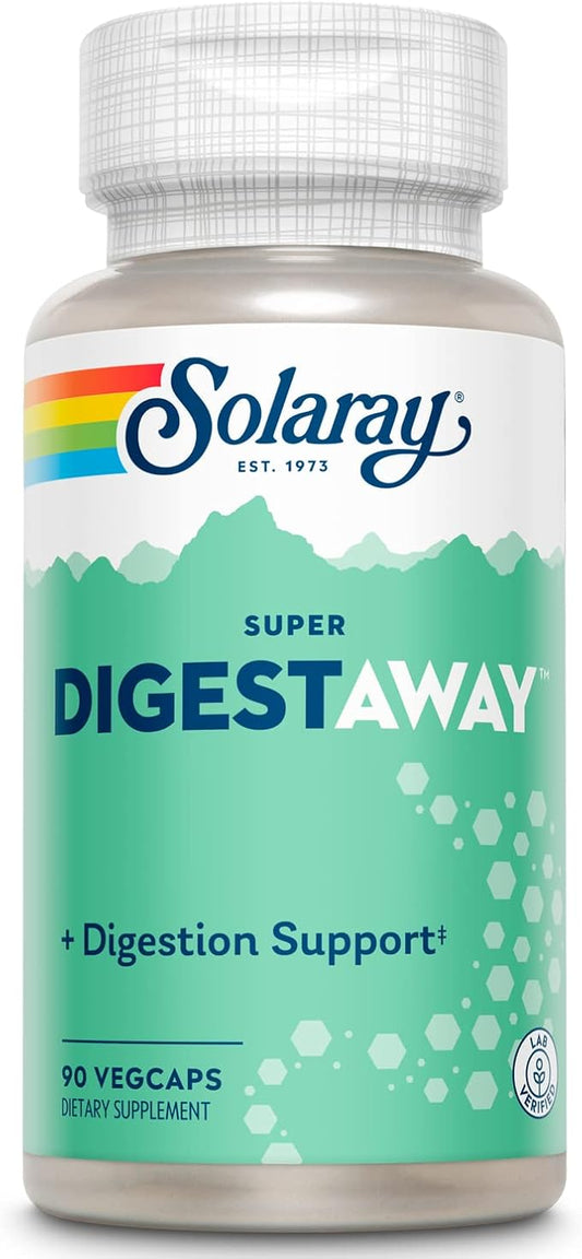 SOLARAY Super Digestaway Digestive Enzymes 90 VegCaps