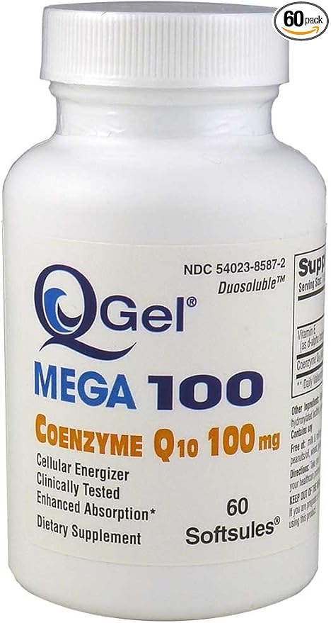 Mega 100 (100mg Hydrosoluble CoQ10) 60