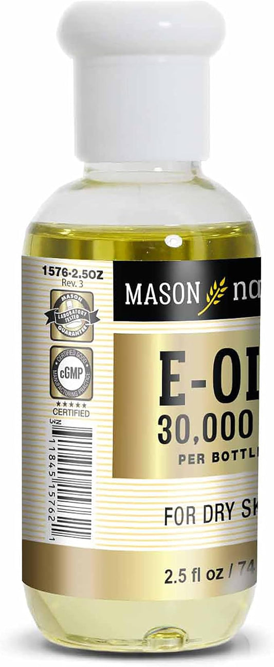 MASON NATURAL Vitamin E Oil, 30000 2.5 Fl