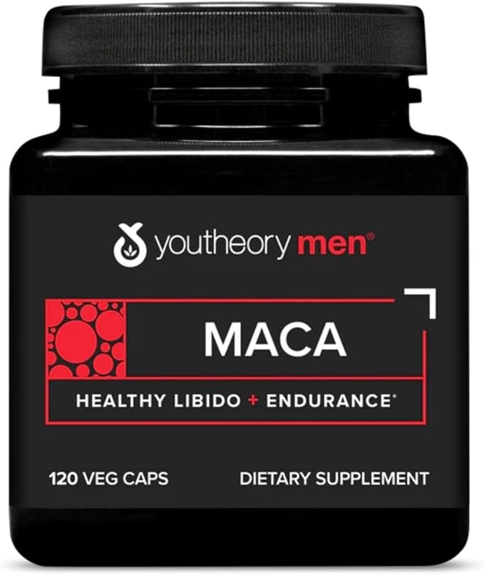 Youtheory Men's Maca 120 Vegetable