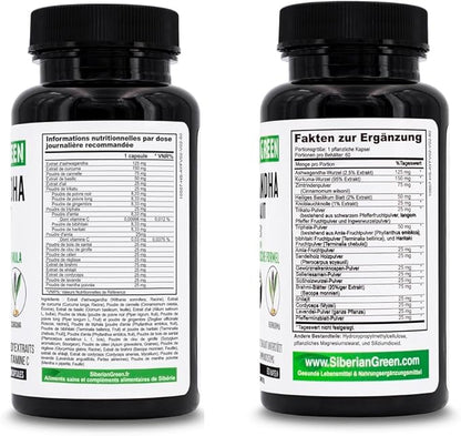 Ashwagandha with Altai Shilajit & Turmeric 60 Capsules