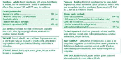 Jamieson Glucosamine Chondroitin MSM 1300mg 120