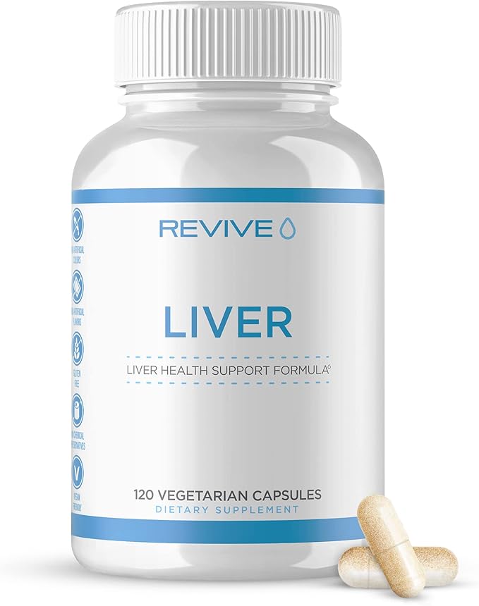 Revive MD Natural Liver Cleanse, Detox, 120 Capsules