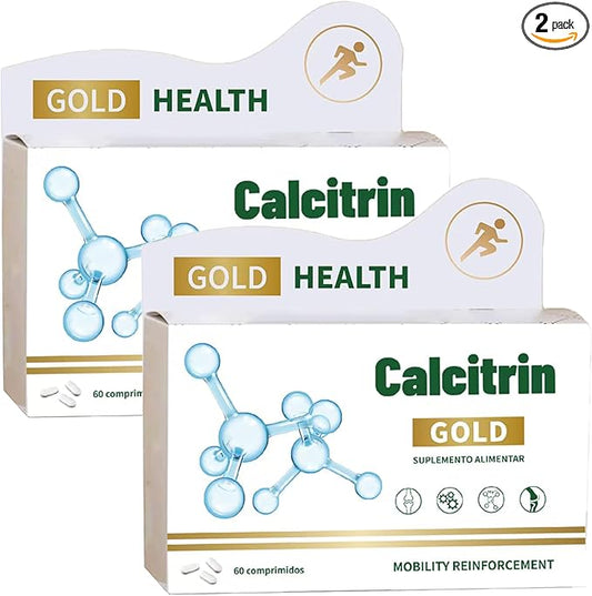 Calcitrin Gold Dietary Supplement, Mobility Reinforcement, 120 Tablets (2 Pack)