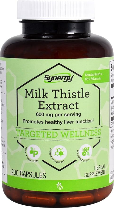 Vitacost Milk Thistle Extract 600 mg 200 Capsules