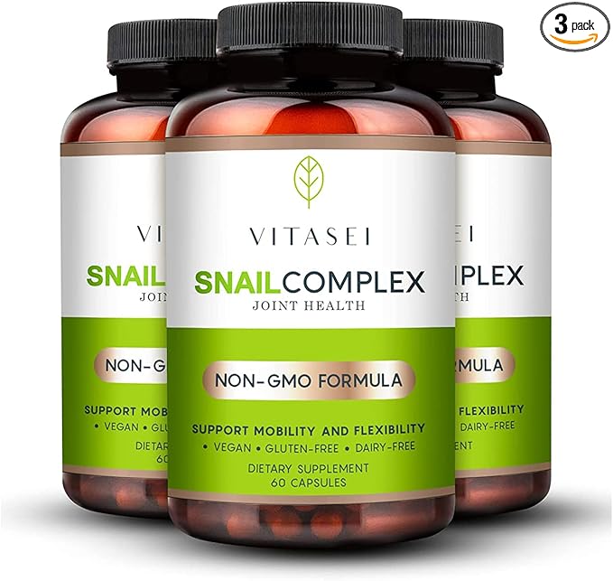 Snail Complex with Glucosamine, Chondroitin, MSM, 60 Capsules 3)