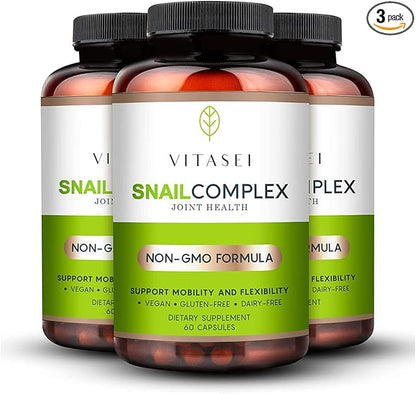 Snail Complex with Glucosamine, Chondroitin, MSM, 60 Capsules 3)