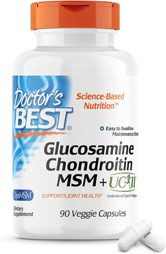 Doctor's Best Glucosamine, Chondroitin, MSM, UCII