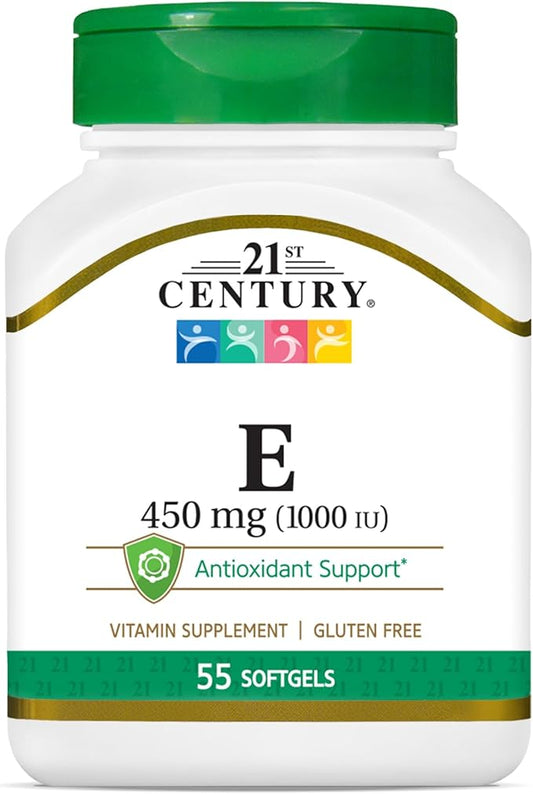 21st Century E 1000 I.U. (Dl-Alpha) 55-Count