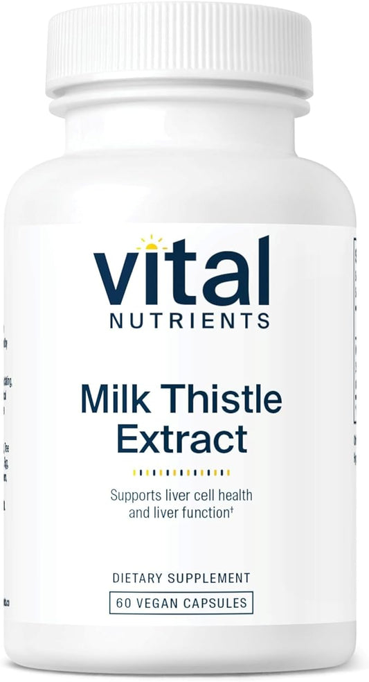 Vital Nutrients Milk Thistle Extract 250mg 60 Capsules