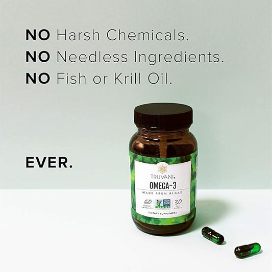 Truvani Algae Omega 3 30 Day