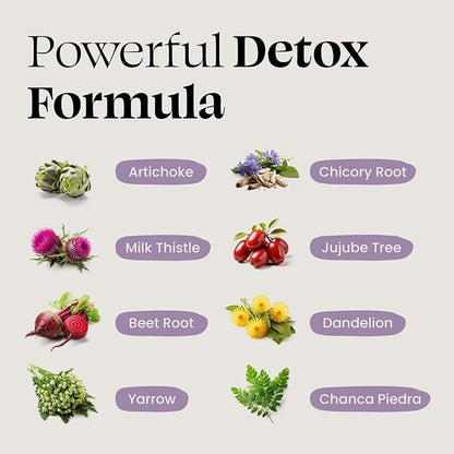 Liver Cleanse Detox & Repair, Milk 90 Capsules
