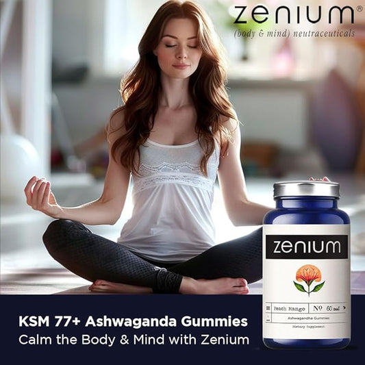 Ashwagandha 3,000mgs Gummy KSM-77+ High 10% Withanolide 60 Count