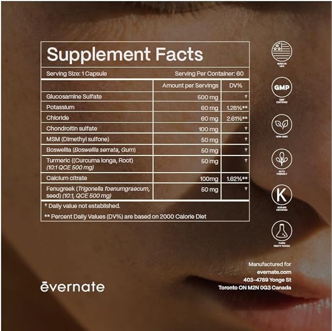 Ever Osteo | Fortify Bone Health, 60 Capsules