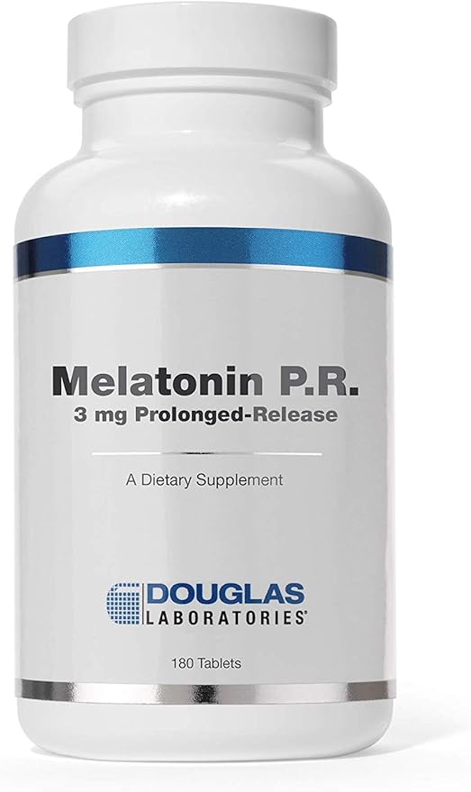 Douglas Laboratories Melatonin Prolonged Release 3 mg 180 Tablets