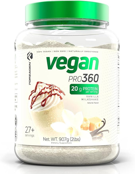 Forzagen Vegan Protein 360 2 Lbs 27 Servings,