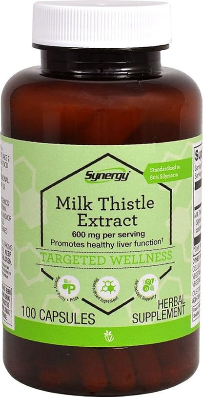Vitacost Milk Thistle Extract 600 mg 100 Capsules