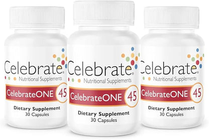 Celebrate Vitamins CelebrateONE 45, 45mg Iron (90 Capsules)