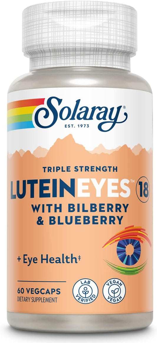 Solaray Triple Strength Lutein Eyes, 18 mg (60 CT)