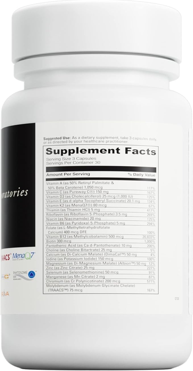DAVINCI Labs - Daily Best Men B6, Vitamin B12 Vitamin K2, and 90 Capsules