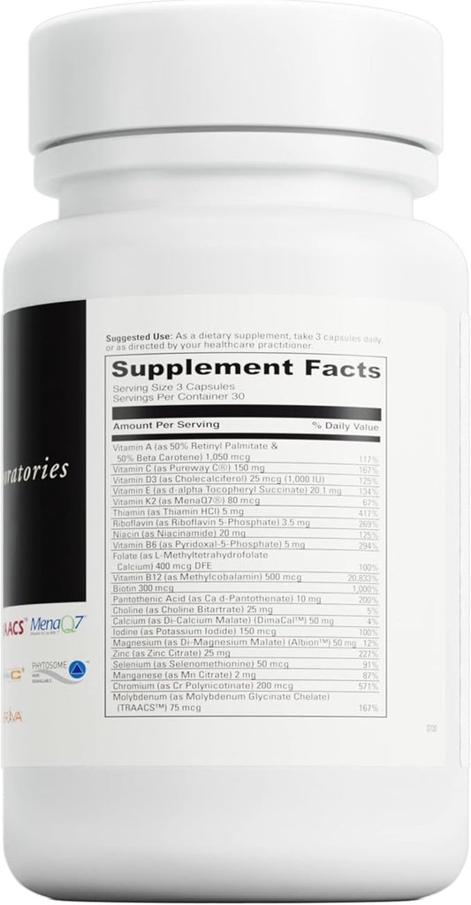 DAVINCI Labs - Daily Best Men B6, Vitamin B12 Vitamin K2, and 90 Capsules