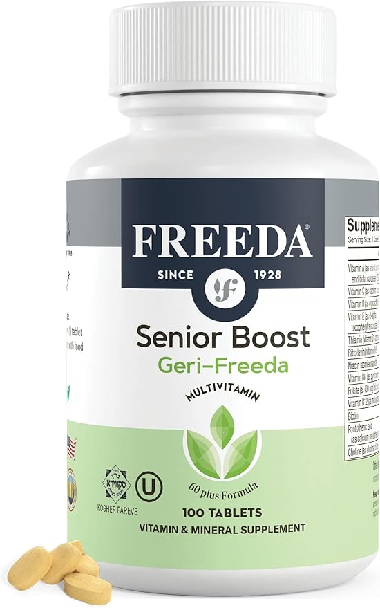 Freeda Senior Multivitamin 60 and 60 Plus 60 Plus (100 Count)